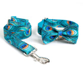 For Dog Collar Popular Pet Leash Dog Bow Set Medium-sized Dog Pet Supplies